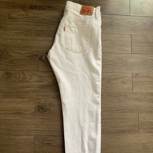 W28 L3 White Levi jeans - Picture 2 of 2